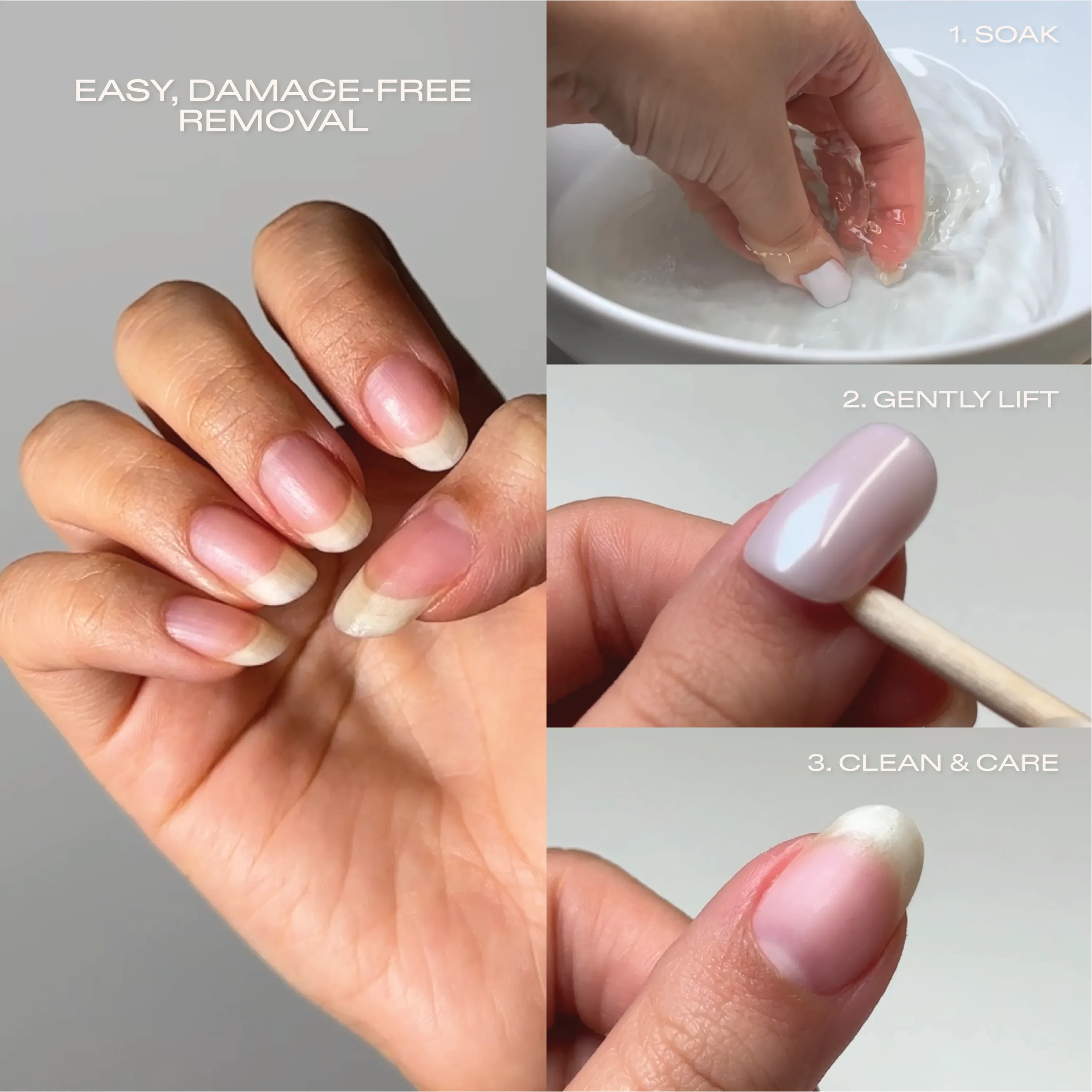 Glaize Tips removal steps