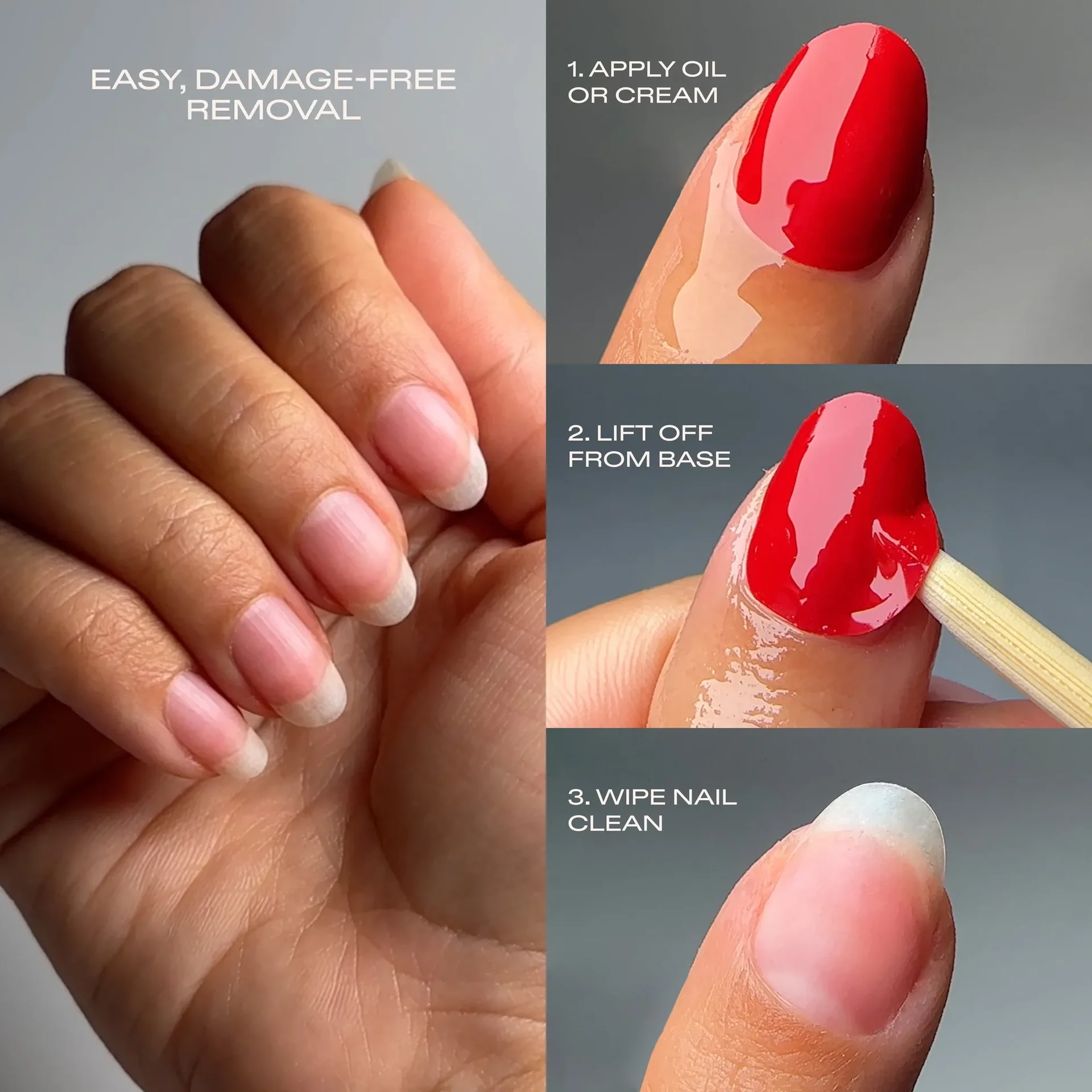 How to remove Glaize gels