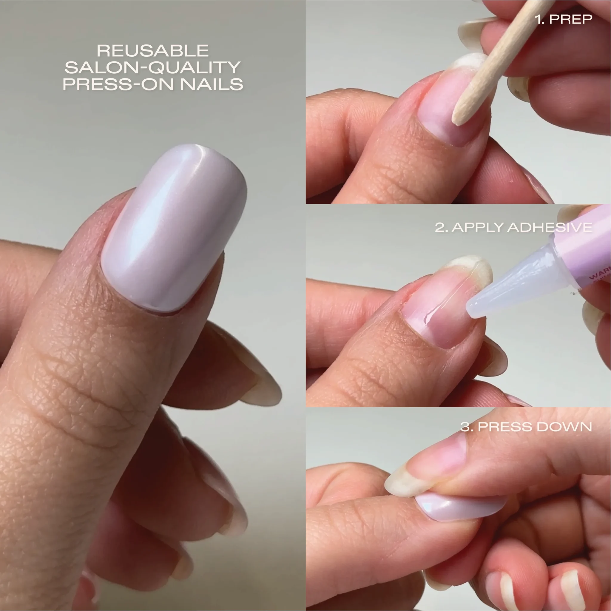 Glaize Tips application steps