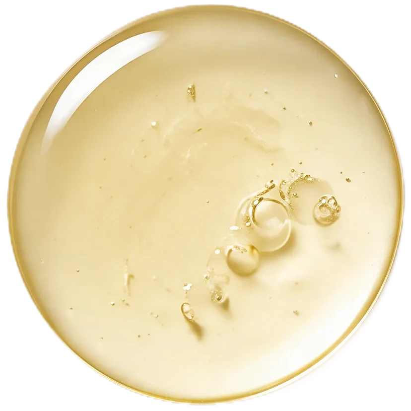Castor + pistachio oils texture