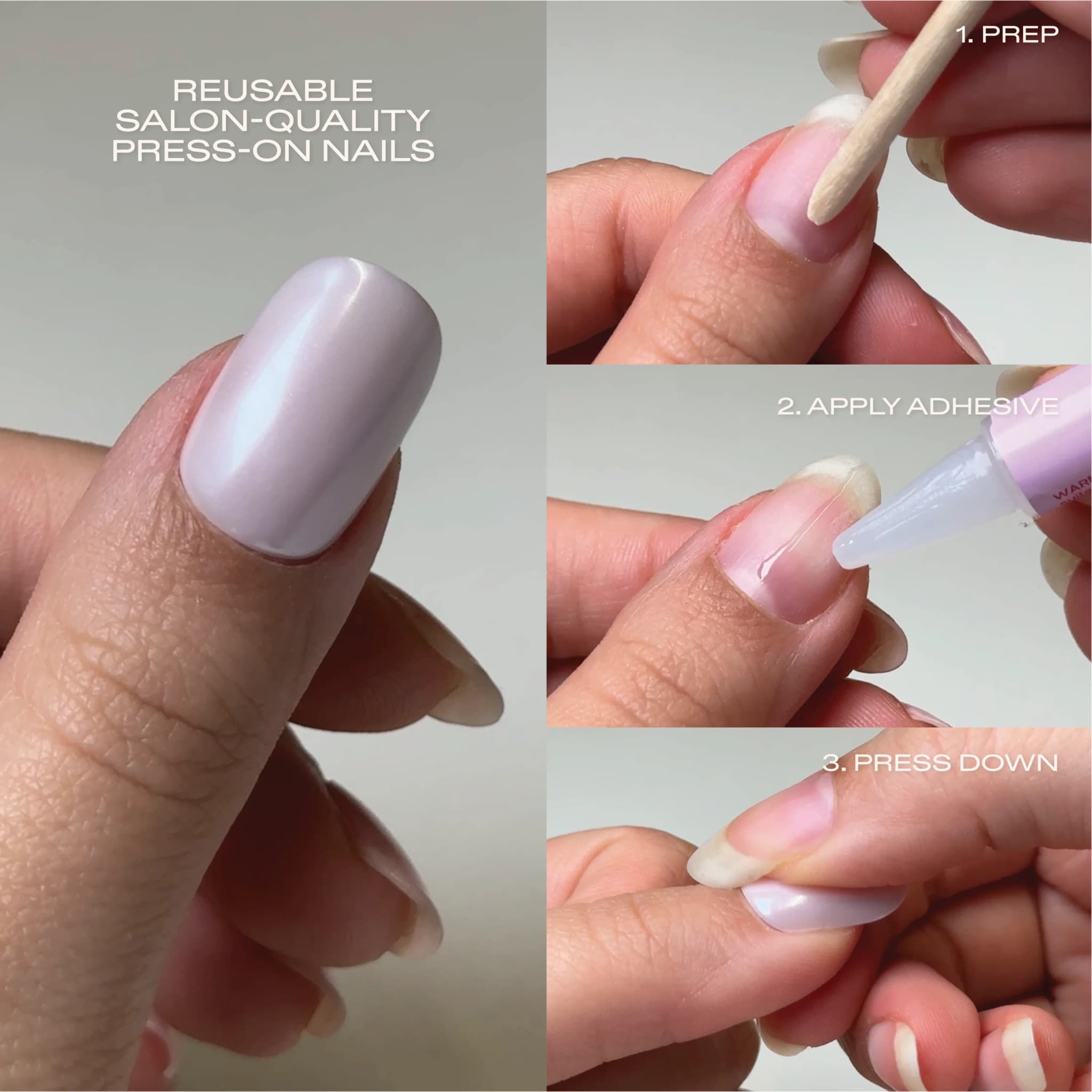 Glaize Tips application steps